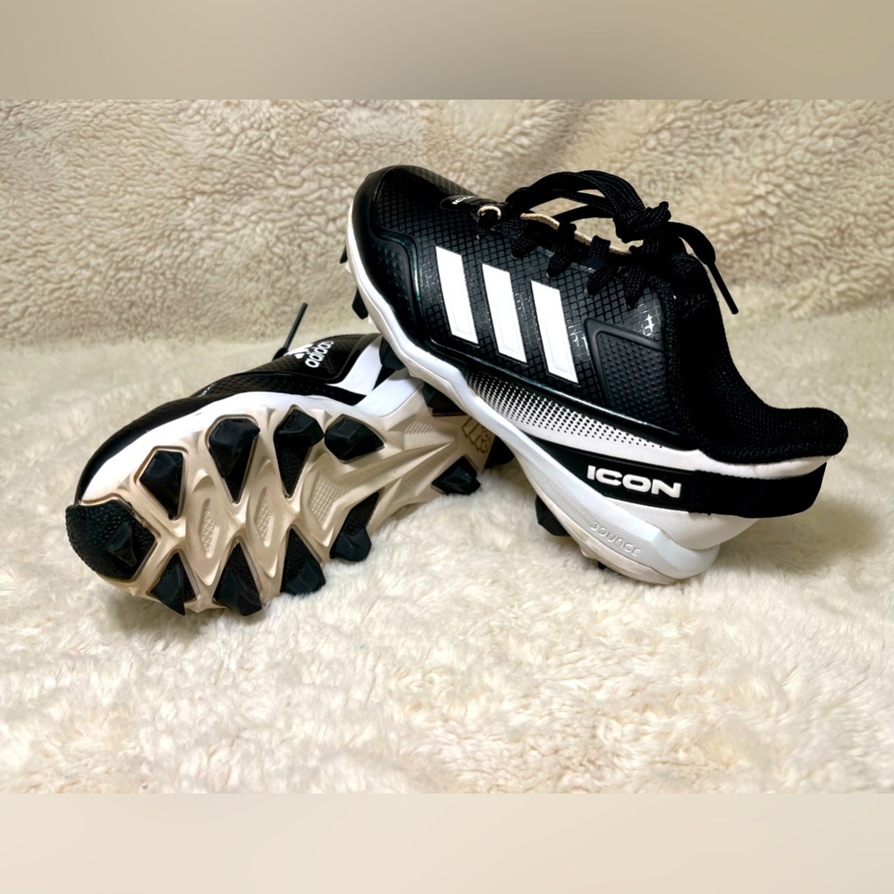 Adidas Kids ICON Molded Baseball Cleats